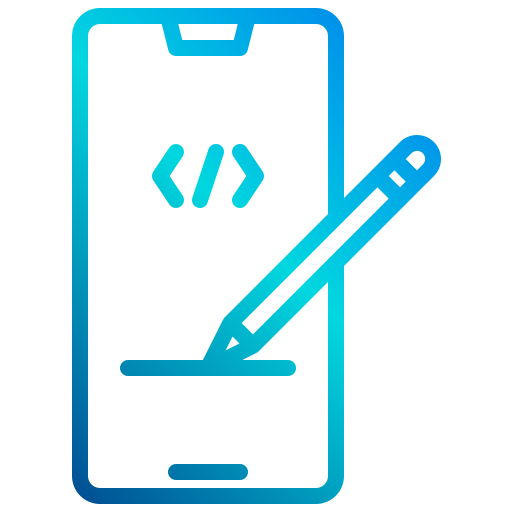 تطوير تطبيقات الجوال - أيقونة الخدمة
